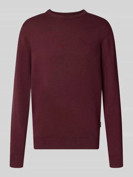 Sweter z dzianiny o kroju relaxed fit z czystej bawełny Bugatti