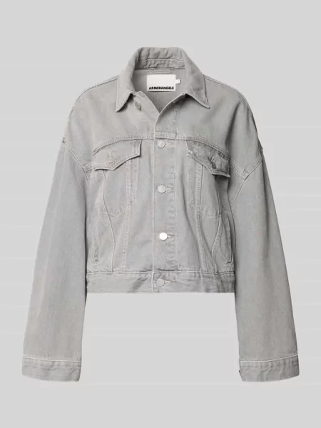 Kurtka jeansowa o kroju oversized z mieszanki lyocellu i bawełny model PAASITHE' Armedangels