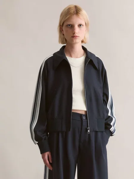 Кофта Marc O'Polo denim темно-синій поліестер/віскоза синій