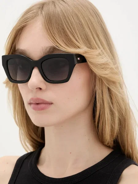 Tommy Hilfiger Sluneční brýle černé