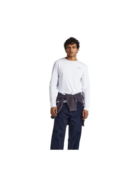 Dlhé tričko Pepe Jeans biela