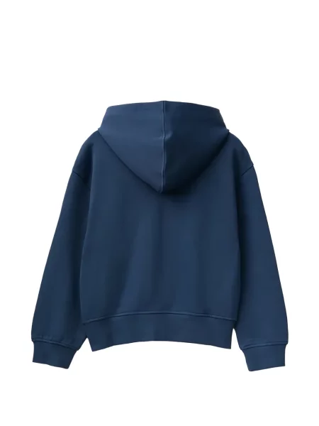 Bluza z kapturem dziecięca Benetton niebieska