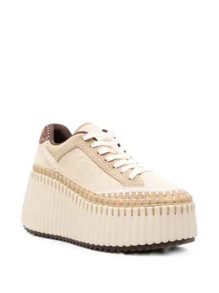 Sneakerși Chloé Nama cu platformă
