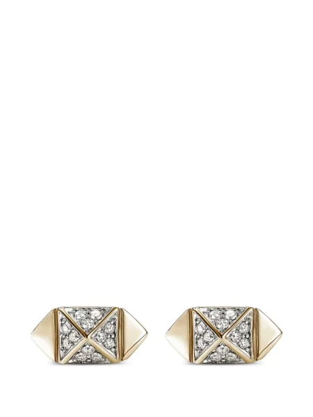 Diamant cercei John Hardy auriu