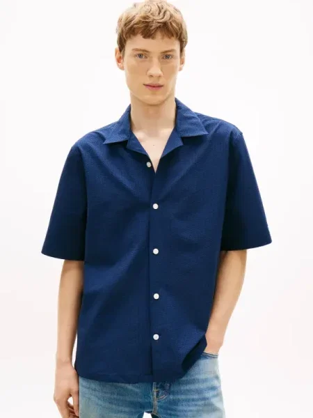 Tommy Hilfiger Ing Sötétkék kék