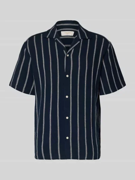 Koszula casualowa o kroju regular fit z fakturowanym wzorem model COBA' Jack & Jones