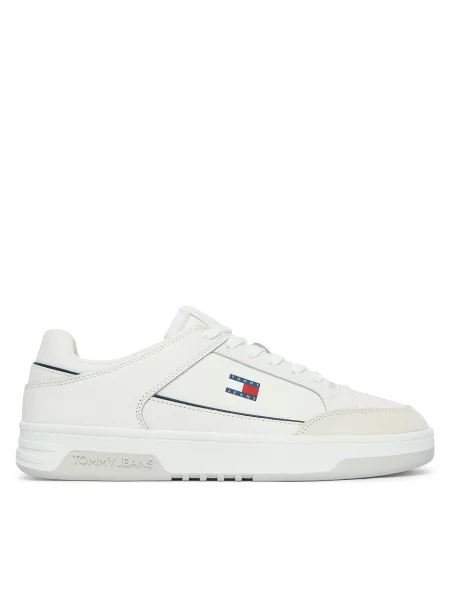 Laisvalaikio batai Tommy Jeans Basket balta