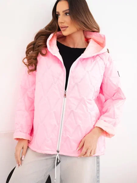 Jachetă cu glugă Kesi Włoski cu glugă negru