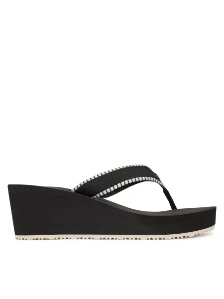 В'єтнамки Tommy Hilfiger Wedge Beach Sandal black чорні