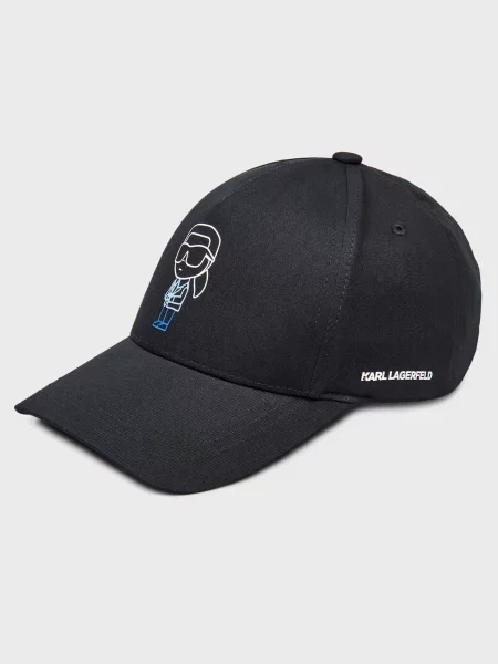 Кепка Karl Lagerfeld черная
