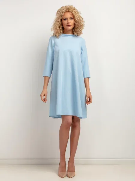 TESSITA Šaty nebeská modř