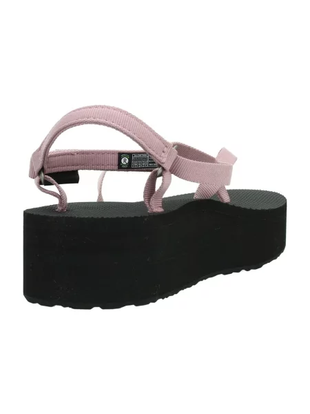 Sandale Teva Flatform Slim ružičasta