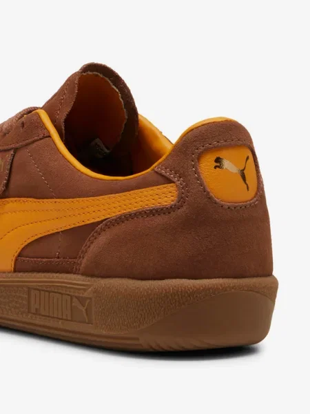 Велурени маратонки Puma Palermo Cobalt Glaze кафяво