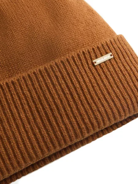 Căciulă Woolrich din cașmir maro