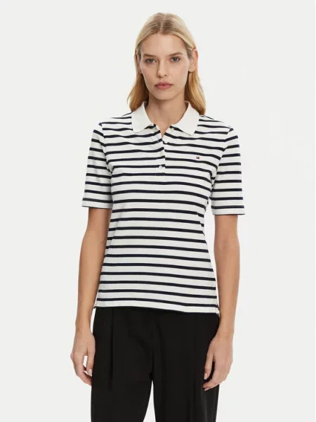 Polo majica Tommy Hilfiger bijela