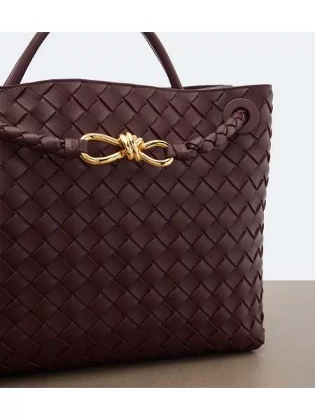Geantă shopper Bottega Veneta din piele