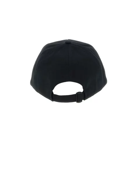 Czapka z daszkiem Moncler z logo czarna