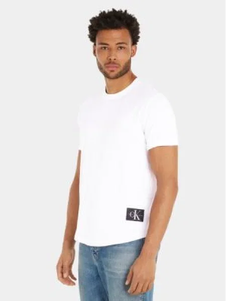 Calvin Klein Jeans tričko biela