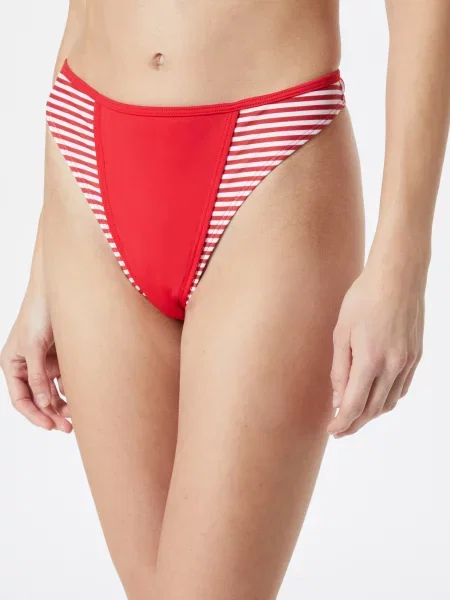 DIESEL Slip costum de baie roșu alb