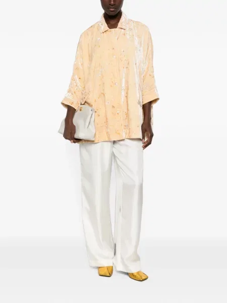 Palton Aodress cu paiete cu model floral