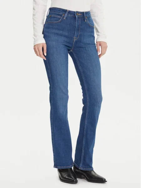 Lee Džínsy Breese Bootcut Fit modrá