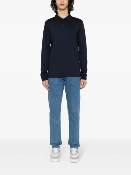 Džinsai Calvin Klein žemu liemeniu mėlyna