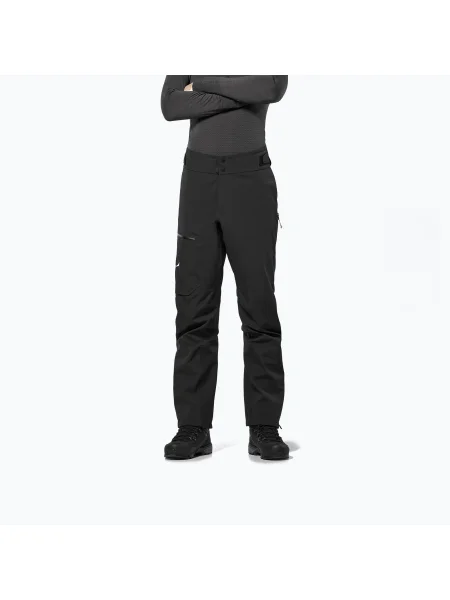 Pantaloni cu membrană pentru bărbați Salewa Ortles GTX 3L EPE black out negru
