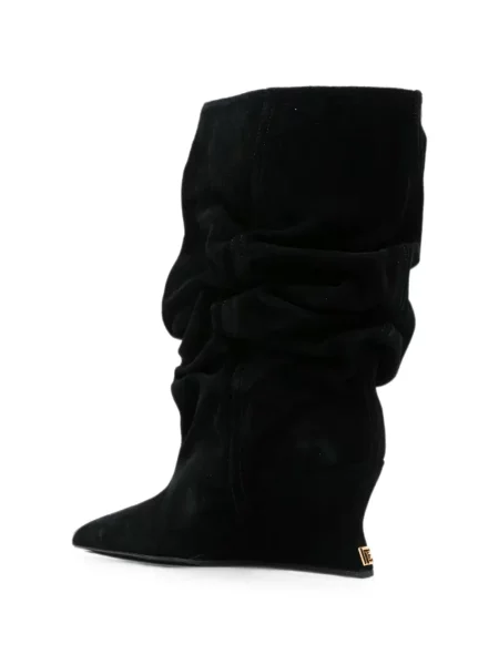Botine Balmain cu pană negru