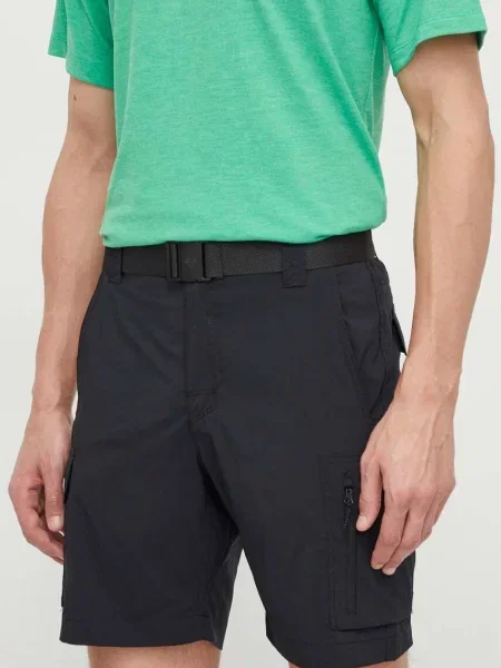 Columbia pantaloni scurti sport Silver Ridge Utility barbati negru argintiu