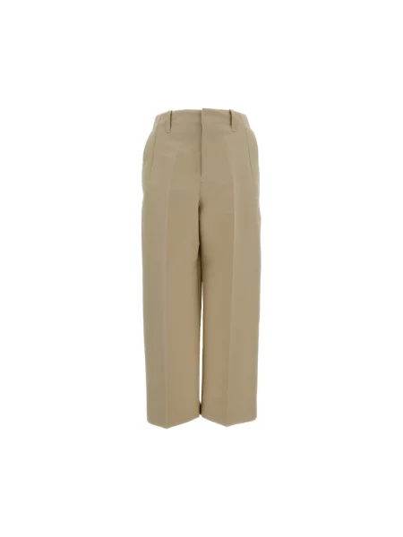 Spodnie Jacquemus beżowe