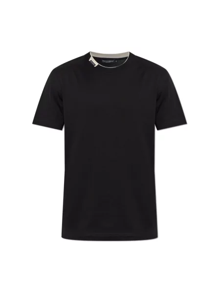 Koszulka Dolce And Gabbana z logo czarna