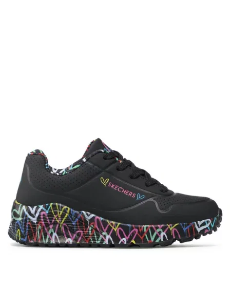 Sneakersy Skechers czarne