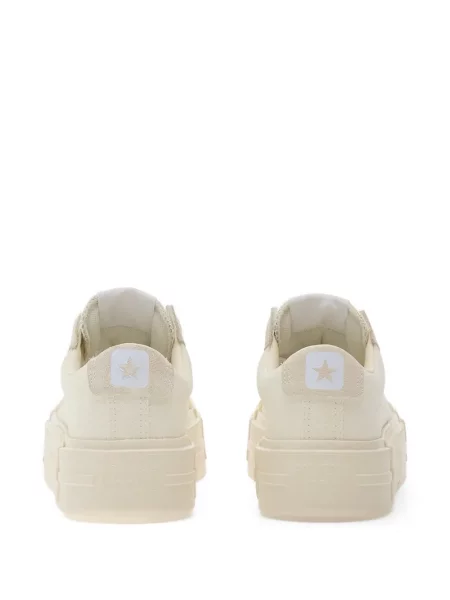 Tenisice Converse Chuck Taylor All Star s uzorkom srca s printom od brušene kože smeđa