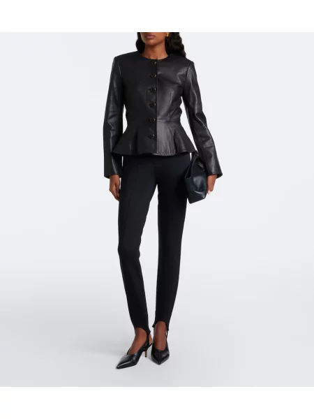 Geanta de piele Veronica Beard negru