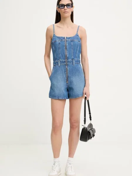 Levi's overal dámský džínový JOLENE ROMPER modrý