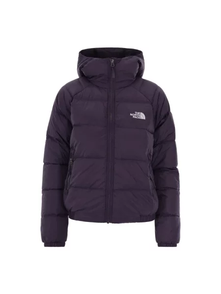 Kurtka puchowa The North Face fioletowa