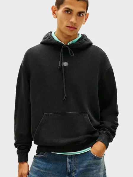 Толстовка Tommy Jeans чорна