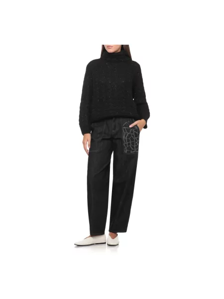 Sweter Panicale czarny