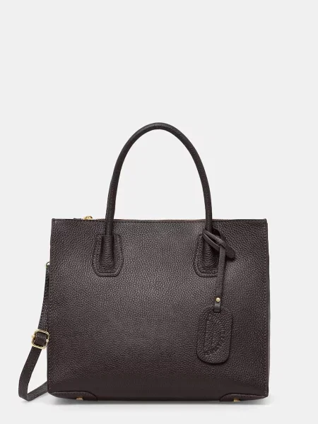 Answear.LAB geantă shopper pentru femei din piele maro