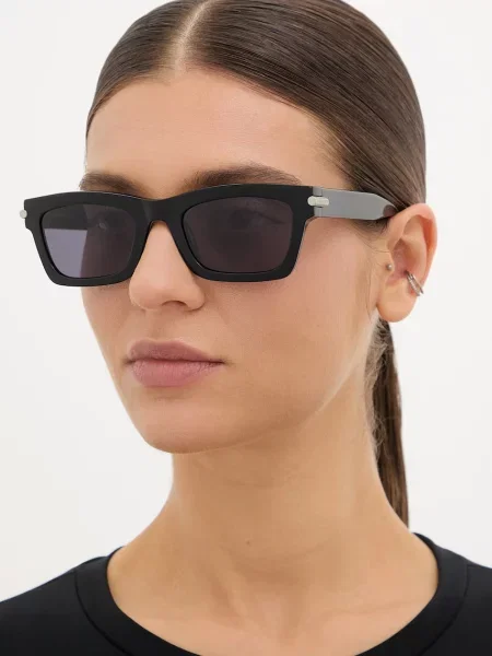 AllSaints slnečné okuliare wayfarer dámske Mimi čierna