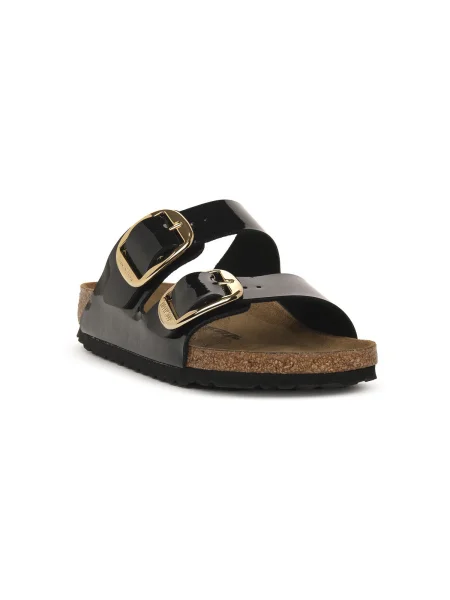 Pantofi BIRKENSTOCK ARIZONA BIG BUCKLE PATENT CALZ S negru