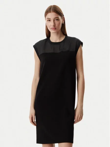 KARL LAGERFELD Rochie de zi negru