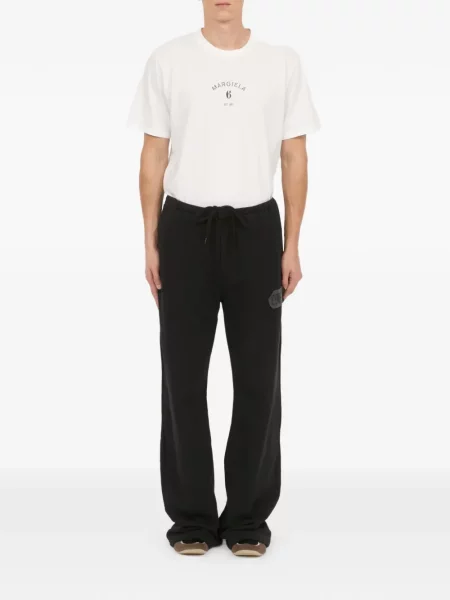 Pantaloni Mm6 Maison Margiela negru
