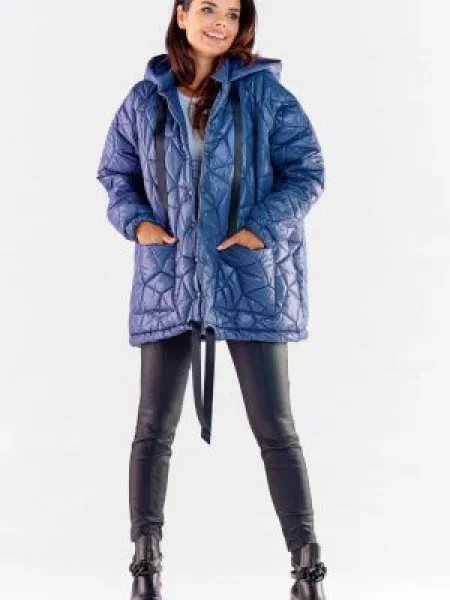 Płaszcz Awama niebieski