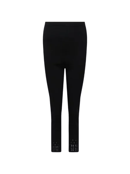 Pantaloni Ulla Johnson tricotate negru