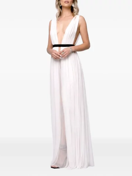 Rochie maxi Roserry din tul alb