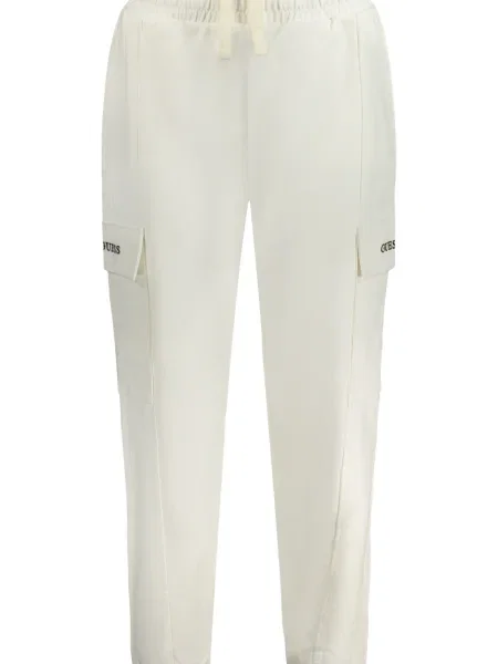 Pantaloni Guess Jeans alb