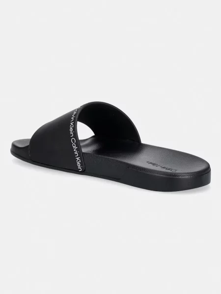 Calvin Klein Klapki Ess Slide Institutional Cv czarny