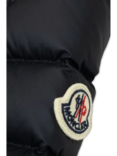 Kurtka dziecięca Moncler Enfant niebieska