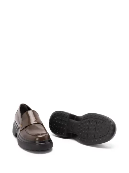 Pantofi loafer Tod's din piele maro